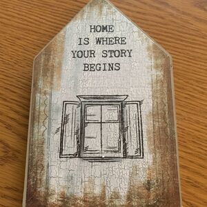 Small Home Sign